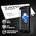 [Super smooth For APP game winner] Tateguard Iphone 7 Matte Tempered Glass Screen Protector [Super Anti-fingerprint][Edge-to-Edge Coverage] [Black Tooling]