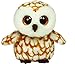 Ty Beanie Boos Swoops Brown Barn Owl Plush