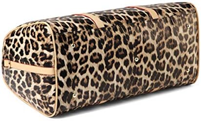 Nabegum Leopard Travel Duffels Bag For Women Girls Cheetah Animal Print Leather Overnight Weekender Hospital Tote Bag With Shoulder Strap 5 Nabegum Leopard Travel Duffels Bag For Women Girls Cheetah Animal Print Leather Overnight Weekender Hospital Tote Bag With Shoulder Strap