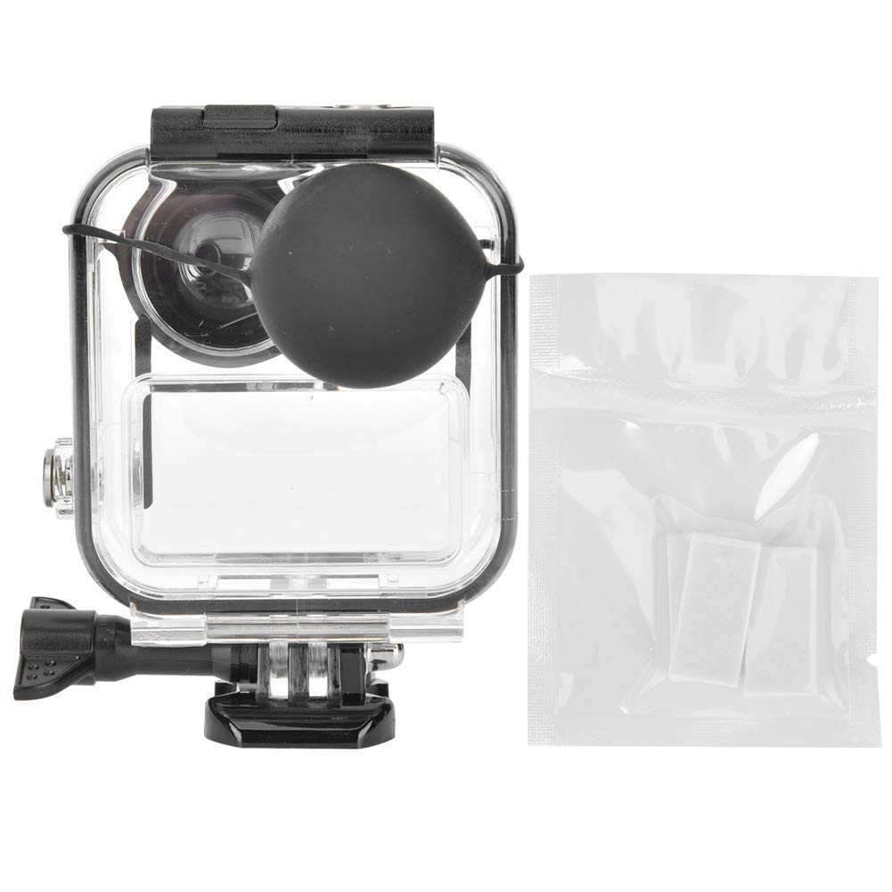65FT/20M Underwater Waterproof Diving Housing for GoPro MAX Series, Touching Adjustable Waterproof Case, Underwater Housing Shell Cage with Diving Accessories