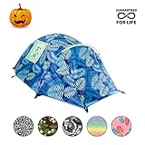 Chillbo Cabbins 2 Person Tent with Cool Patterns Dome Tent for Backpacking Car Camping Music Festivals Family Camping Tents for Camping Sleeps 2-3