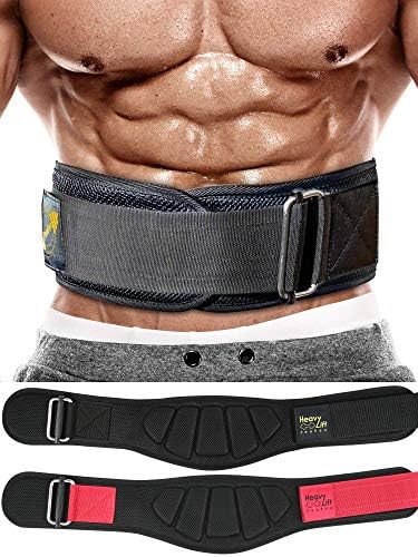 PeoBeo Weight Lifting Belt for Men and Women | 6 Inch Heavy Lift Power Weightlifting Belt for Squats, Deadlifts, Cross Training