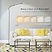 Joly Joy Floor Lamps for Living Room, 12W Dimmable Flexible Gooseneck Standing Lamp, Reading Light with Touch Remote Control, 4 Color & 5 Brightness Dimmer, LED Floor Lights for Bedroom, Chair, Couch