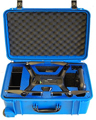 Microraptor Pro Cases 3D Robotics Solo Case (Blue Case, Blue Foam)