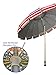 Party With Pride 8 Foot Beach Umbrella, Patriotic USA Flag, Includes Carry Bag, UV Protection From Sun, Windproof, Adjustable and Telescoping (American Flag)