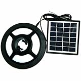 Solar Umbrella Lights Outdoor,AVEKI Patio Umbrella with Solar Lights 36 LED Super Bright Multi-Function Cordless Umbrella Pole Lights for Camping Tent Patio Garden Backyard (Black)