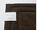 Chardin Home - 100% Cotton two Piece Classicc Bath Rug Set, (21''x34'' & 17''x24'') with anti-skid spray latex back, Chocolate