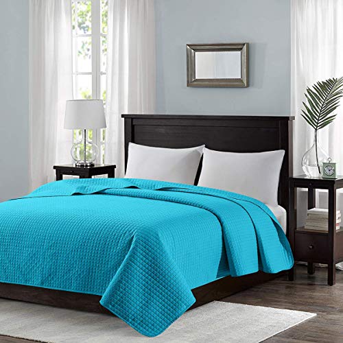 ARTALL Single Bedspread Solid Color Quilt Bed Blanket Luxurious Brushed