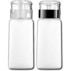 Isopropyl Alcohol Dispenser, 8 oz Lockable Push Down Alcohol Dispenser, Leak-Proof Refillable Isopropyl Alcohol Bottle for Ho