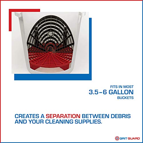 Grit Guard Washboard Bucket Insert Attaches to Grit Guard Insert