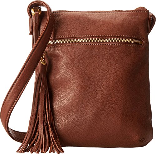 HOBO Supersoft Sarah Cross-Body Handbag,Brandy,One Size