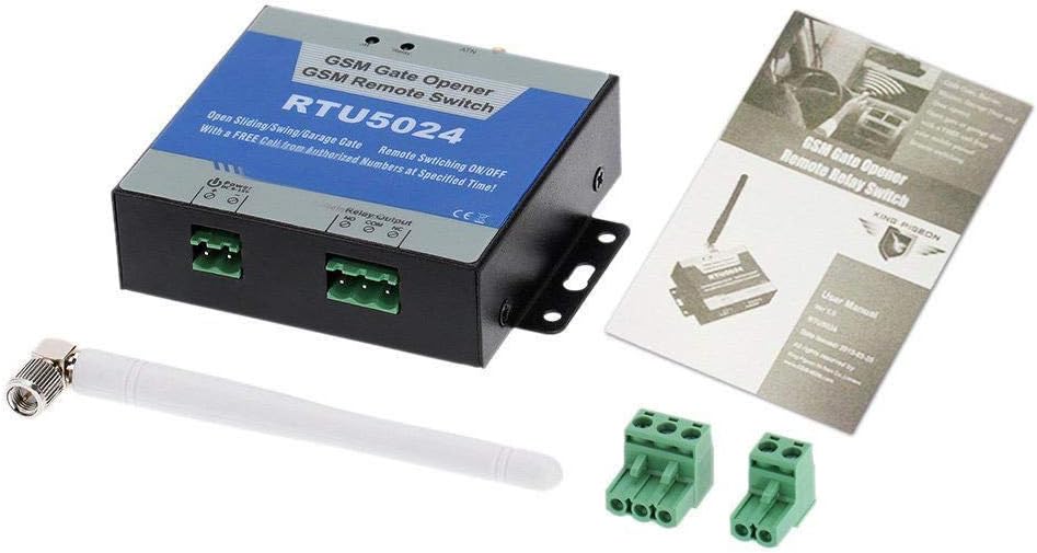 Thepass RTU5024 GSM Door Wireless Remote Control On/Off,Gate Opener Controller,Gate Opener Switch Free Call SMS