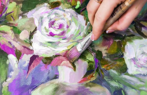 Bellofy Painting Paper Pad - 25 Sheets - Acrylic Oil Watercolor Cold Pressed Rough Finish Paper for Painting - 9 x 12 inches, 246 lB / 400 GSM - Thumbnail 4