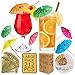 344 Pcs Set - 144 Drink Umbrellas and 200 Bamboo Knot Picks 6