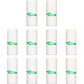 Cunyuer Thermal Sticker Paper, 10 Rolls Mini Printer Paper, 57 x 25mm Self-Adhesive Mini Printer Sticker Paper for Mini Portable Thermal Printer