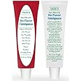 Tate's No Flavor Toothpaste Fluoride-Free, All-Natural Ingredients,Cavity Protection, Whitening & Antiplaque for Sensitive Te