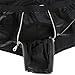 CHICTRY Men's Leather Double Zipper Pouch Boxer Briefs Underwear Underpants Bikini Trunks