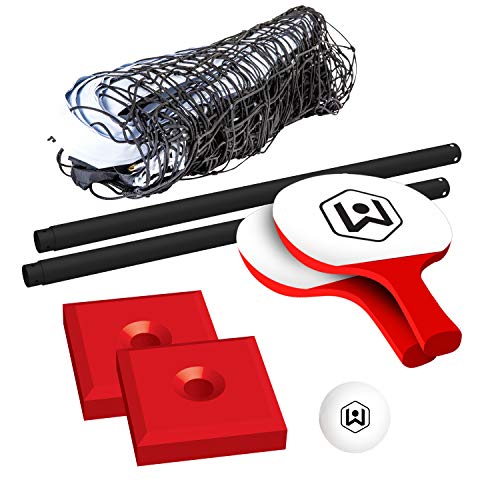 Wicked Big Sports Paddle Battle Giant Outdoor Ping Pong and Pickle Ball Set - Image 3