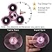 Fidget Spinner Toy Ultra Durable Stainless Steel Bearing High Speed 2-5 Min Spins Precision Metal Material Hand spinner EDC ADHD Focus Anxiety Stress Relief Boredom Killing Time Toys (02Pink)