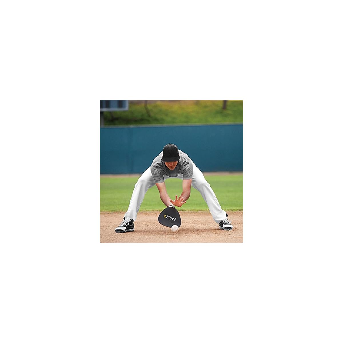SKLZ Softhands Baseball and Softball Fielding Trainer, Black Softball Training