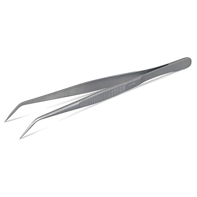 JB Prince Curved Extra Fine Tip Tweezer