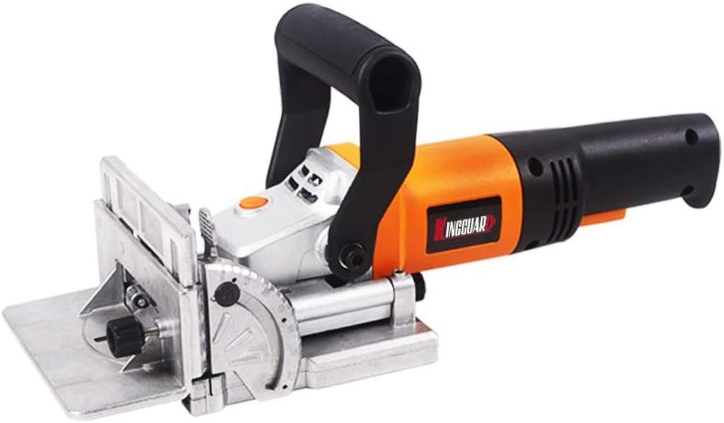 Hycy 230V 760W Woodworking Tenoning Machine Wood Biscuit Joiner Wooden Slotting Machine For Docking Board
