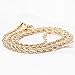 Lifetime Jewelry Gold Rope Chain for Women & Men [3mm] - Up to 20X More 24k Real Gold Plating Than Other Pendant Necklaces Chains - Durable Statement Necklace - 16 to 30 inches