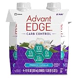 EAS AdvantEDGE Ready-To-Drink Nutrition Shake, Vanilla, 24 Count (one month supply)