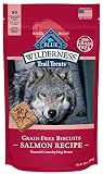 Blue Wilderness Grain-Free Salmon Biscuits Trail Dog Treats, 10 Oz (6 Pack)