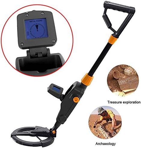ReaYouth Handheld Underground Metal Detector with Waterproof Search Coil - Beach Coins Stud Silver Gold Digger Detection Metal Tracker Treasure Hunter Hobby Junior Kids Children Toys (A)