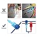 240pcs T-Tap Wire Connectors, Self-Stripping Quick Splice Wire Terminals, with Nylon Fully Insulated Male Spade Disconnect Kit - by Becory