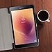 ProCase Slim Case for Galaxy Tab A 8.0 2017 T380 T385, Light Smart Cover Stand Hard Shell Case for 8.0 inch Galaxy Tab A Tablet 2017 T380 T385 -Black