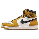 NIKE Air Jordan 1 Retro High OG Yellow Ochre (DZ5485-701, Yellow Ochre/Sail/Black)