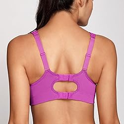 SYROKAN Full Coverage Sports Bras for Women High