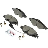 BOSCH BC1624 QuietCast Premium Juego de pastillas de freno de disco de cerámica - Compatible con