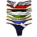 YUFEIDA Men's Modal Comfortable G-string Thongs Sexy Low Rise Bikini Briefs Underwear