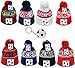 Soccer Fan Beanie with Soccer Shaped Rain Poncho Ball ✮ All Weather Bundle ✮ All Clubs Available ✮ One Size Fits All