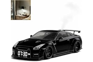 Hyper Car Alarm Clock, Sports Car Ornament, Sports Car Alarm Clock with Crystal Clear LED Display Screen,for Bedroom, Office,