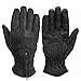 Hugger Ladies Lightly Lined Water Resistant Leather Motorcycle or Driving Glove