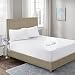 Comfort Spaces Waterproof Protector Qeen Short RV Fitted Sheet Style Bed Cotton Terry Mattress Cover-Hypoallergenic, Scotchgard 3M Stain Resistant, Dust Mite Proof-White, Queen