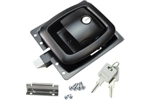 Creative Products Group BLL-50301-2006-1PK Global Versa PRO Baggage Slam Latch - Versa V, Black