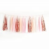 Aimto 20PCS Shiny Tassel Garland Tissue Paper