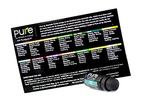 PURE Therapeutic Grade Essential Oils Gift Set - Lime Peppermint Lemongrass Sweet Orange Cinnamon Patchouli Rosemary Frankincense Tea Tree Grapefruit Bergamont Lavender Eucalyptus (Top 16)