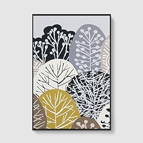 Framed Home Artwork Nordic Style for Living Room Bedroom