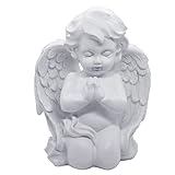 Kneeling Praying Cherub Angel Statue Figurine