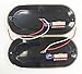 LIBRA Set of 2 White/Clear 6