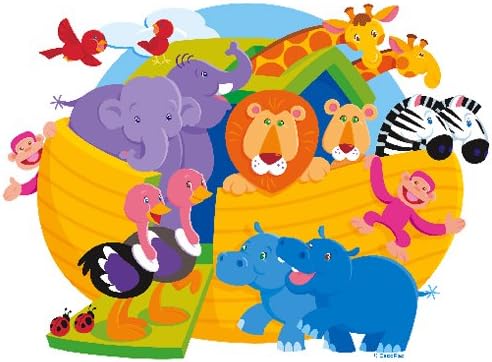 noah's ark baby shower decorations