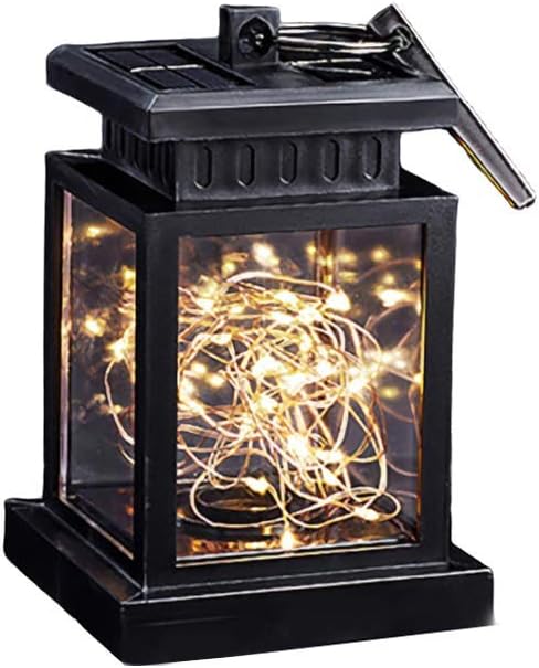 Luces solares LED del jardín Balcón Jardín decoración de patio colgando