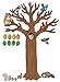 Carson Dellosa Big Tree with Animals Bulletin Board Set (110078) primary
