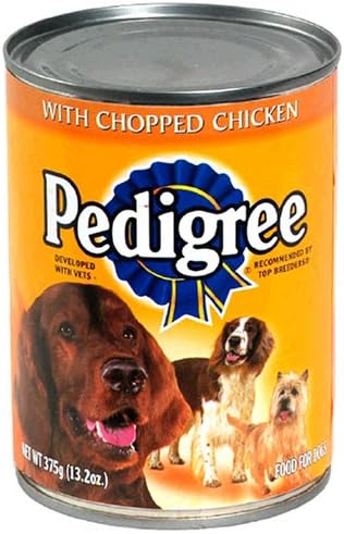 pedigree chopped chicken dog food